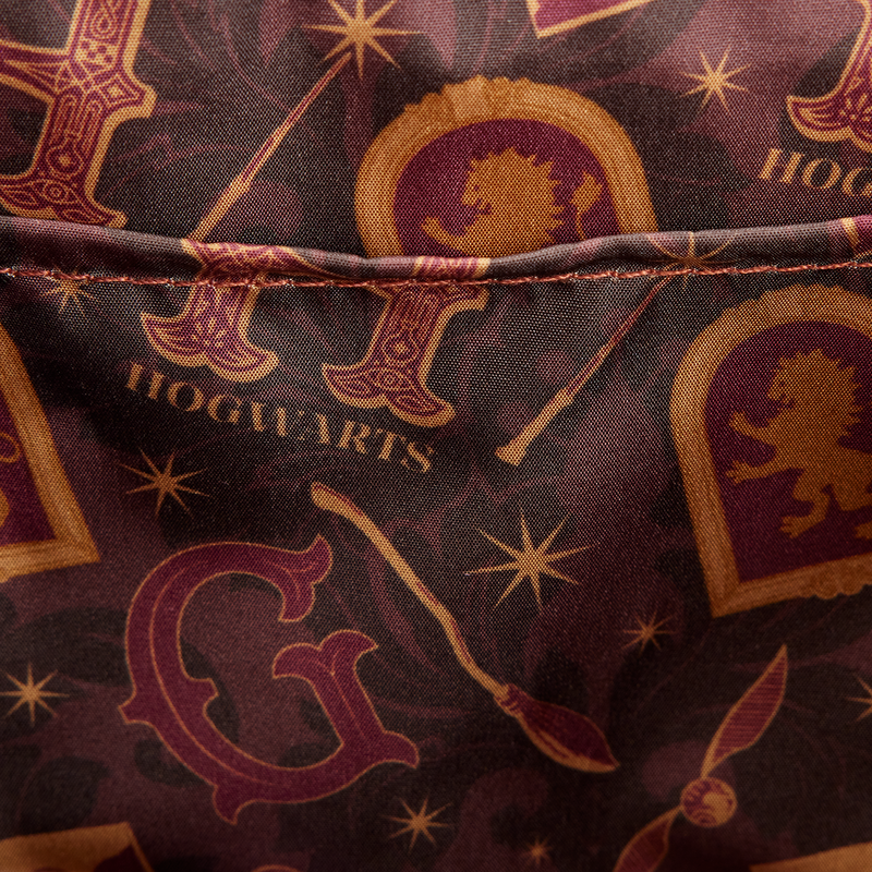 Exclusive Harry Potter Gryffindor Banner Velvet Mini Backpack