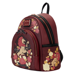 Harry Potter Gryffindor House Floral Tattoo Mini Backpack