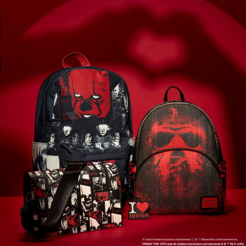 I Heart Horror Friday The 13th Mini Backpack