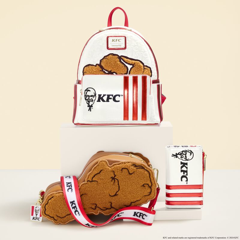 KFC Chicken Bucket Sherpa Mini Backpack