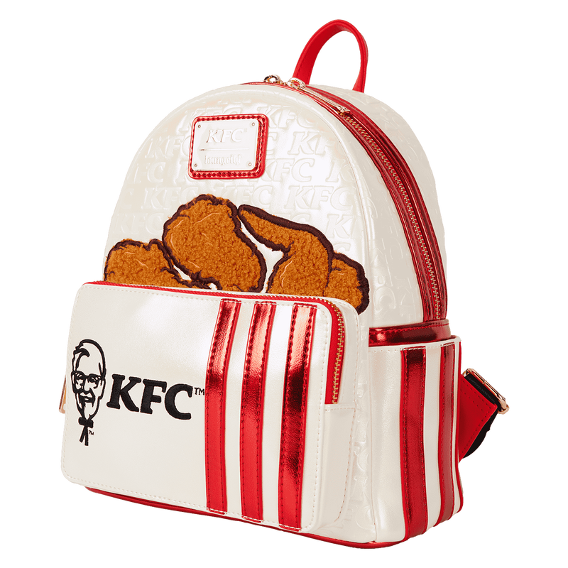 KFC Chicken Bucket Sherpa Mini Backpack