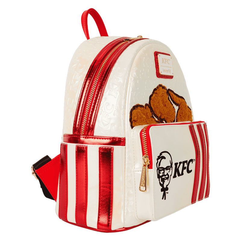 KFC Chicken Bucket Sherpa Mini Backpack