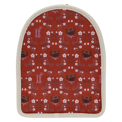 Loungefly Cream & Red Floral Light-Up Mini Backpack Bag Organizer Insert