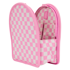Loungefly Pink Checkered Light-Up Mini Backpack Bag Organizer Insert