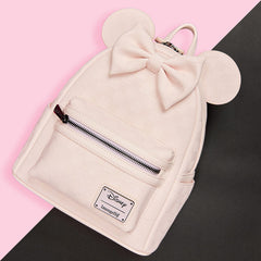 Minnie Mouse Checkered Texture Mini Backpack