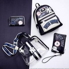 MLB NY Yankees Patches Zip Around Wallet