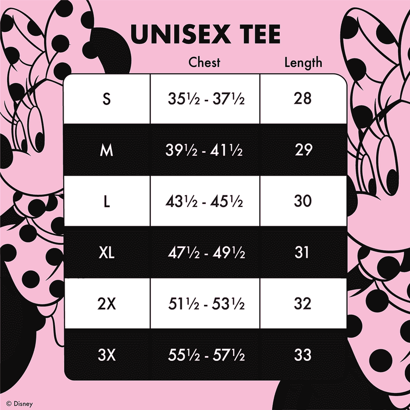 Minnie Mouse Floral Rock The Dots Unisex Tee