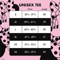 Minnie Mouse Floral Rock The Dots Unisex Tee
