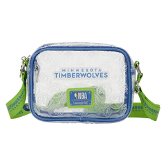 NBA Minnesota Timberwolves Clear Crossbody Stadium Bag