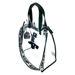 NFL New York Jets Clear Convertible Backpack & Tote Crossbody Stadium Bag