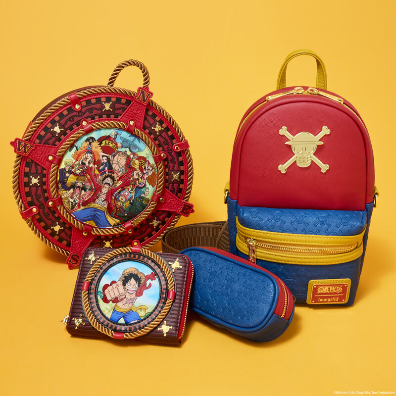 One Piece Compass Figural Mini Backpack
