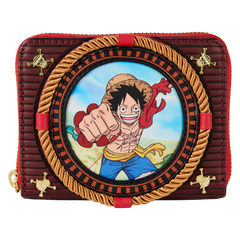 One Piece Luffy Zip Around Wallet