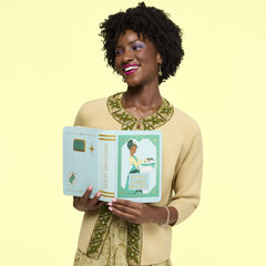 The Princess and the Frog Tiana Recipe Book Crossbody Bag