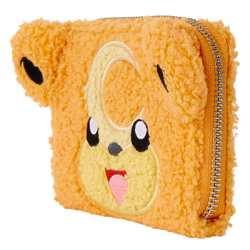 Pokémon Teddiursa Limited Edition Sherpa Cosplay Zip Around Wallet