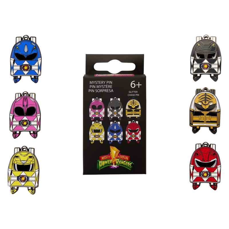 Power Rangers Exclusive Mini Backpack Mystery Box Pin