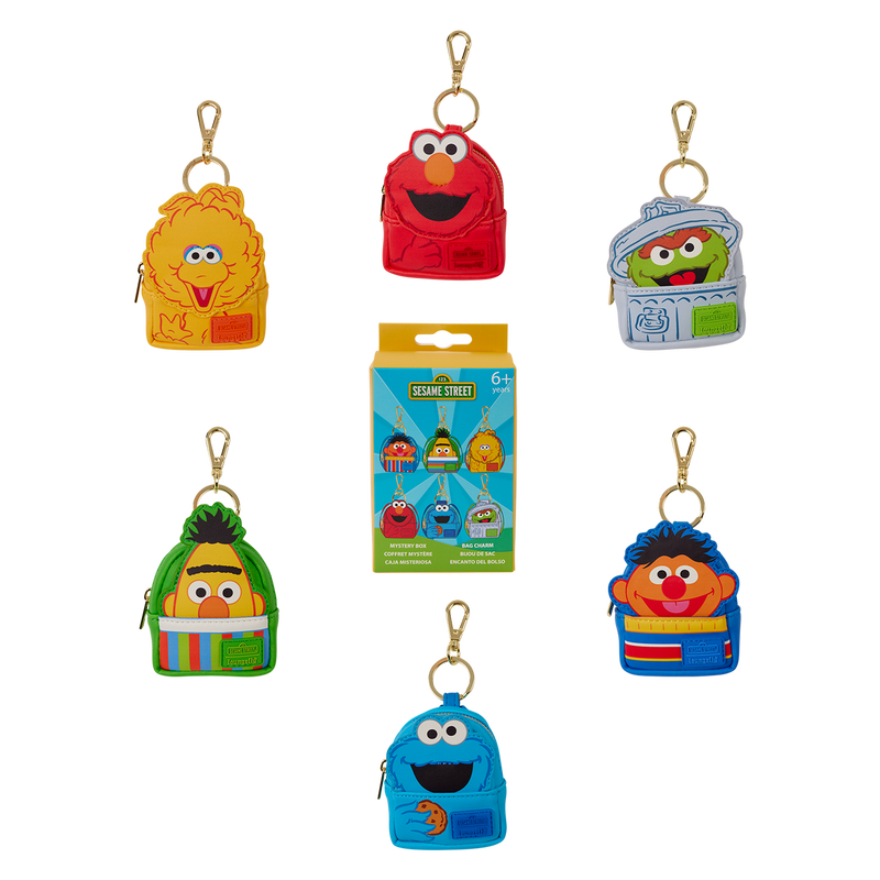 Sesame Street Exclusive Cosplay Mystery Mini Backpack Keychain Charm