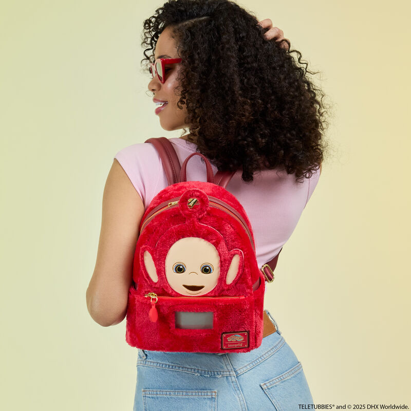 Teletubbies Po Plush Cosplay Light Up Mini Backpack