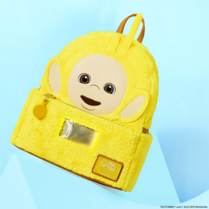 Teletubbies Laa-Laa Plush Cosplay Light Up Mini Backpack