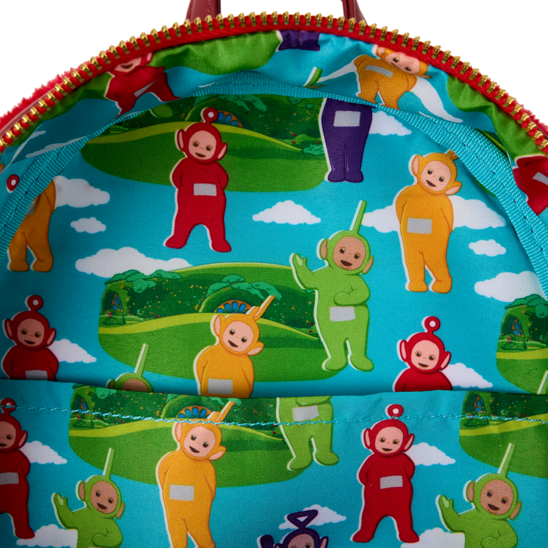Teletubbies Po Plush Cosplay Light Up Mini Backpack