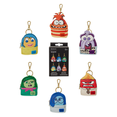 Inside Out Cosplay Mystery Mini Backpack Keychain Charm