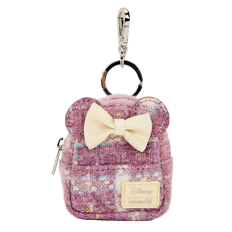 Minnie Mouse Glitter Mystery Mini Backpack Keychain Charm