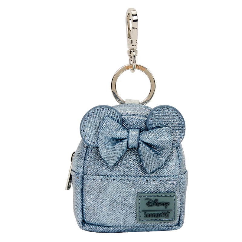 Minnie Mouse Glitter Mystery Mini Backpack Keychain Charm
