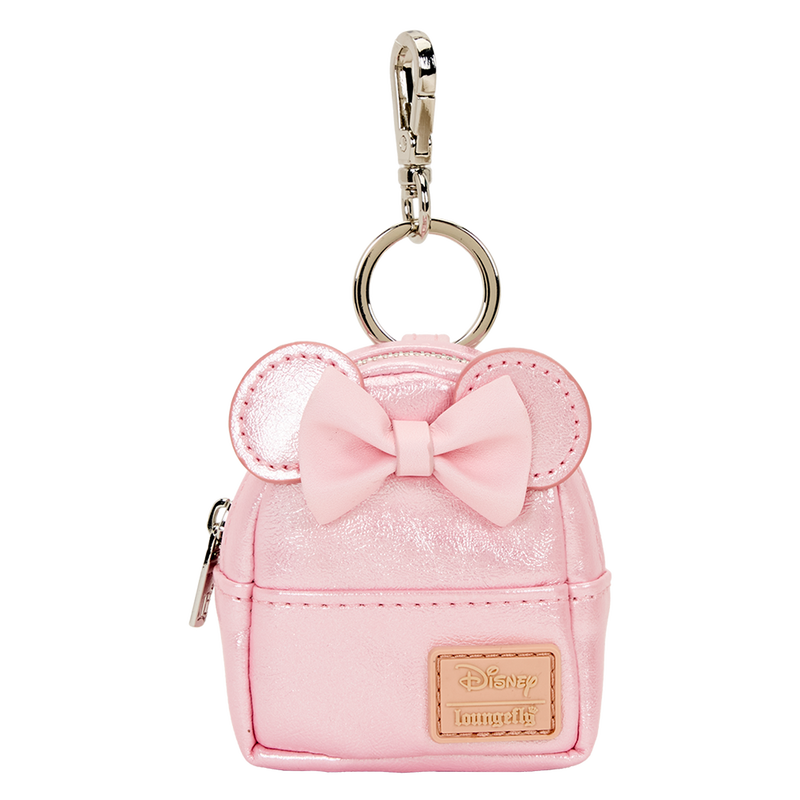 Minnie Mouse Glitter Mystery Mini Backpack Keychain Charm