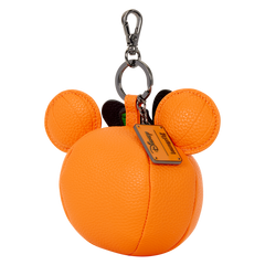 Minnie Mouse Pumpkin Keychain Charm