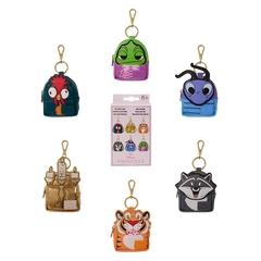 Disney Princess Sidekicks Cosplay Mystery Mini Backpack Keychain Charm