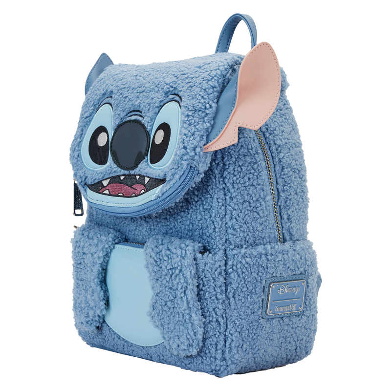 Stitch Plush Sherpa Cosplay Mini Backpack