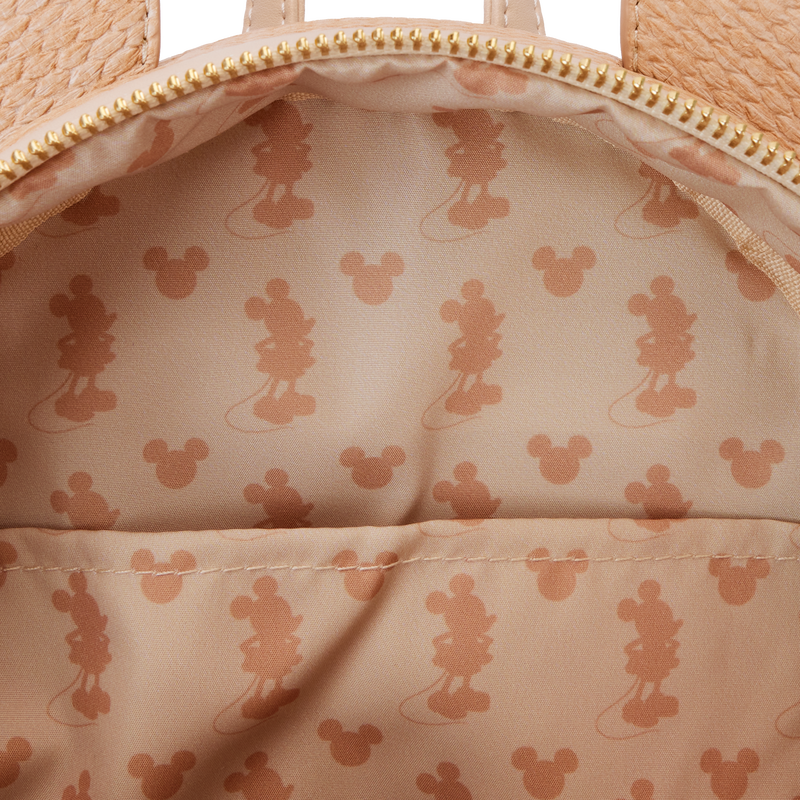 Mickey Mouse Woven Texture Mini Backpack