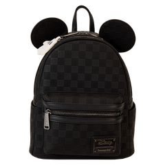 Mickey Mouse Checkered Texture Mini Backpack