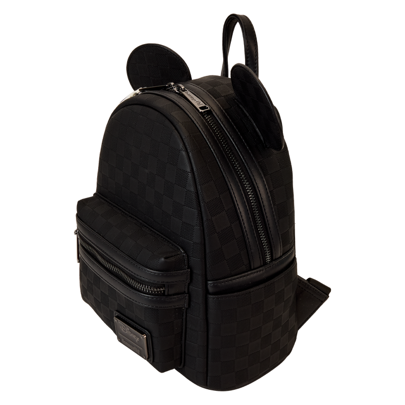 Mickey Mouse Checkered Texture Mini Backpack