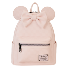 Minnie Mouse Checkered Texture Mini Backpack