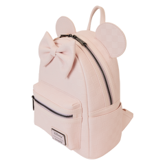 Minnie Mouse Checkered Texture Mini Backpack