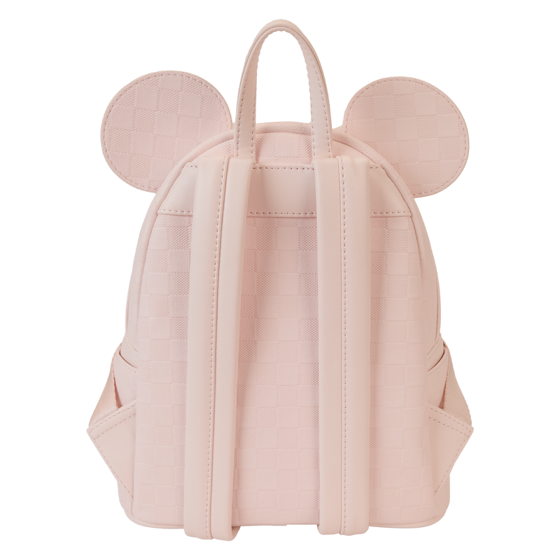 Minnie Mouse Checkered Texture Mini Backpack