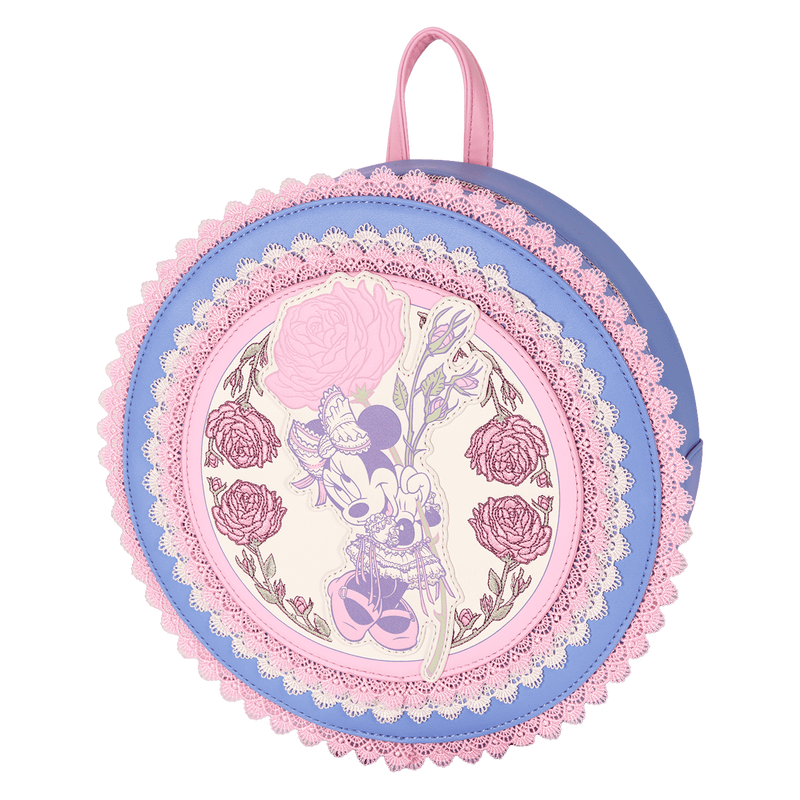 Minnie Mouse Floral and Lace Mini Backpack