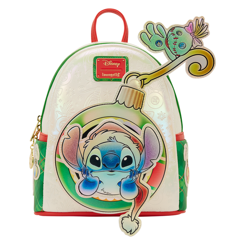 Stitch & Scrump Iridescent Holiday Ornament Mini Backpack