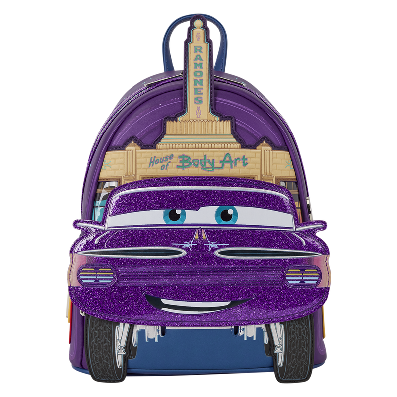 D23 Exclusive Cars Ramone Cosplay Glow Mini Backpack