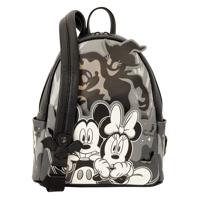 Mickey & Minnie Ghost Light-Up Glow Mini Backpack