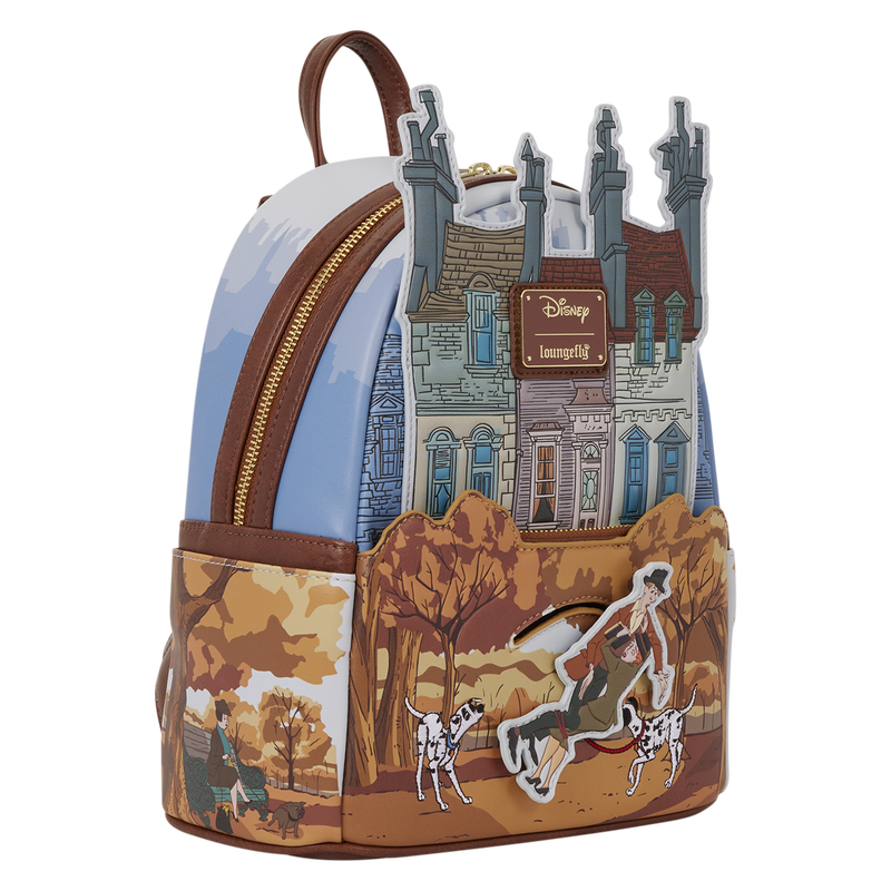101 Dalmatians Roger & Anita Scene Mini Backpack