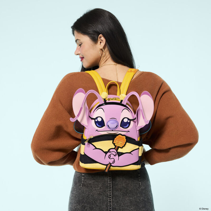 Lilo & Stitch Angel Bumblebee Costume Cosplay Mini Backpack