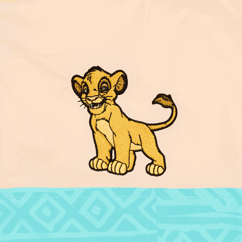 The Lion King Simba Half-Zip Unisex Windbreaker Jacket