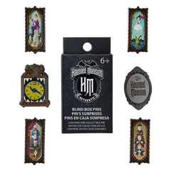 Haunted Mansion Stretching Room Portraits Mystery Box Pin