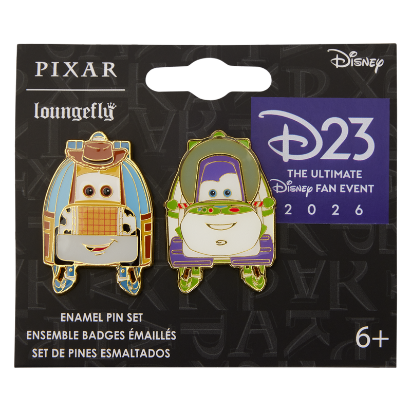 D23 Exclusive Toy Car Story 2-Pack Pin Set