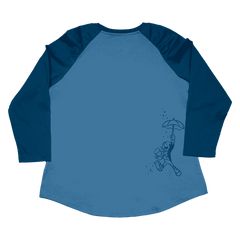 Pinocchio Blue Fairy Unisex Raglan Tee