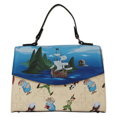 Peter Pan Exclusive Captain Hook Pirate Ship Crossbody Bag