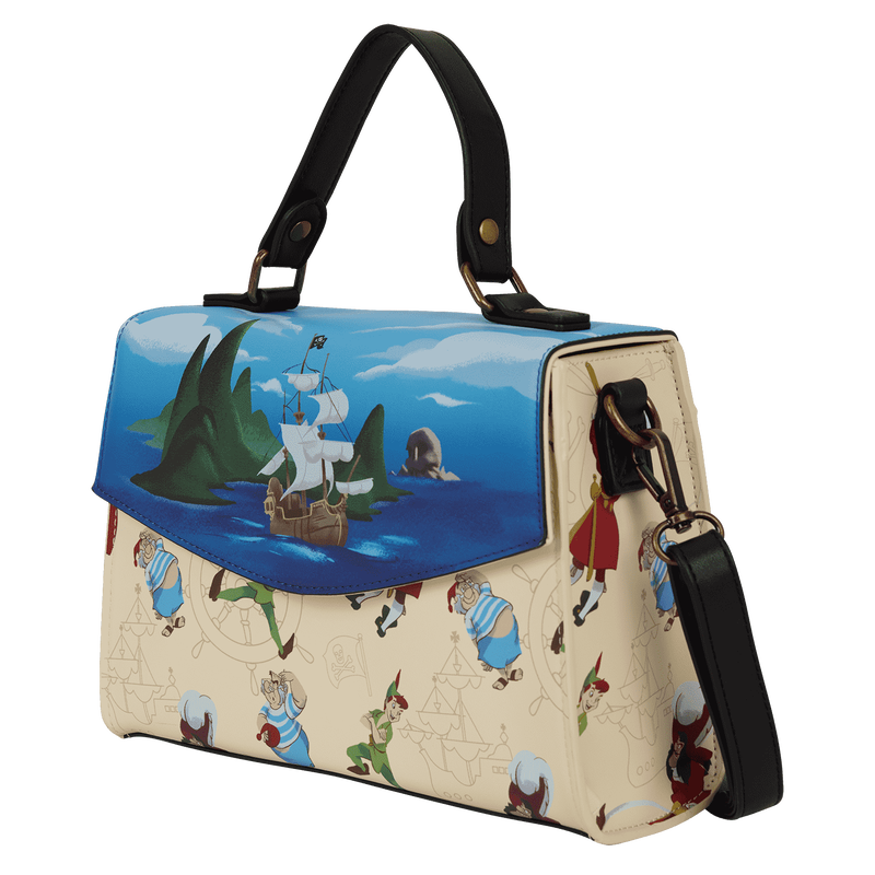 Peter Pan Exclusive Captain Hook Pirate Ship Crossbody Bag
