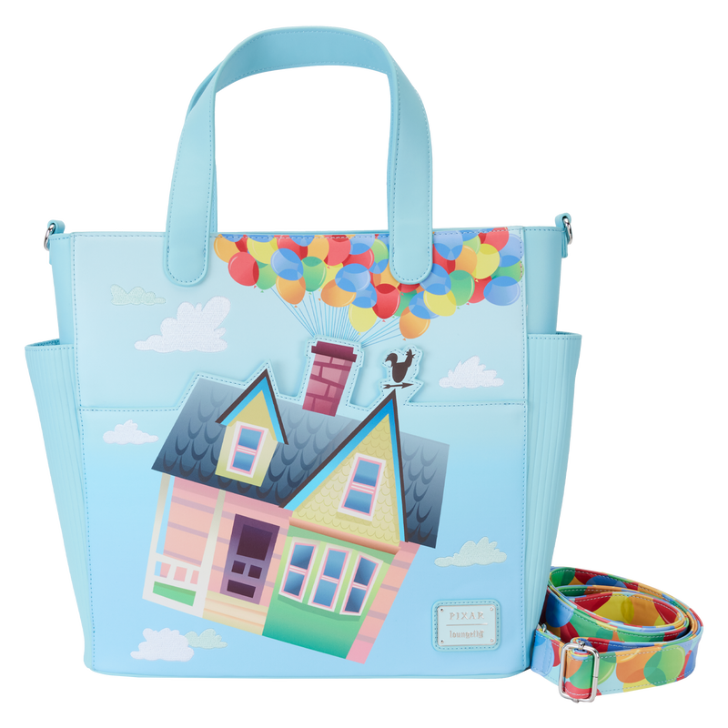 Up Balloon House Convertible Backpack & Tote Crossbody Bag