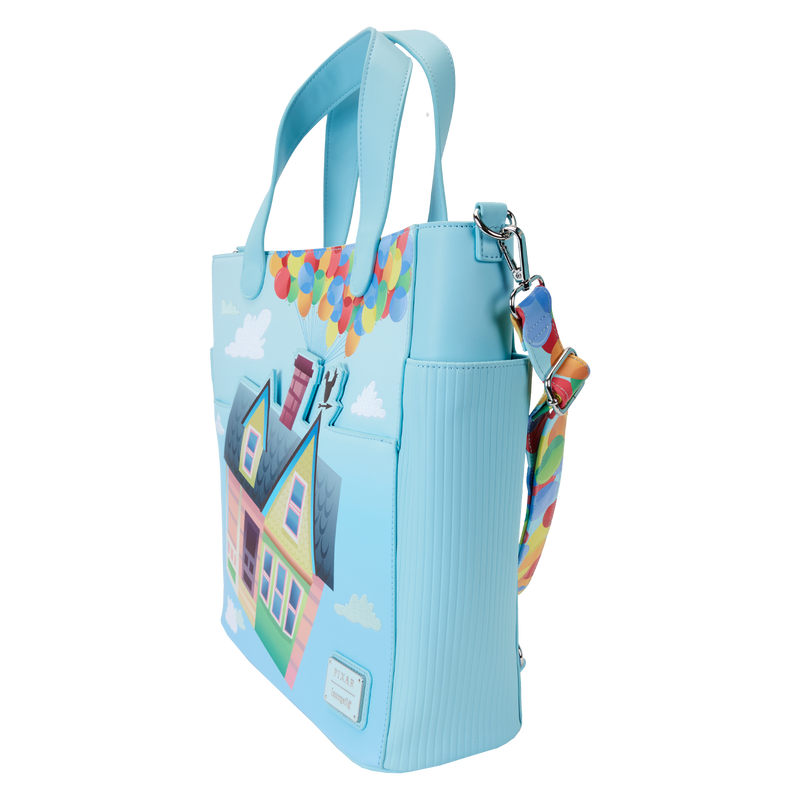 Up Balloon House Convertible Backpack & Tote Crossbody Bag